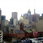 Baltimore Skyline with City Hall