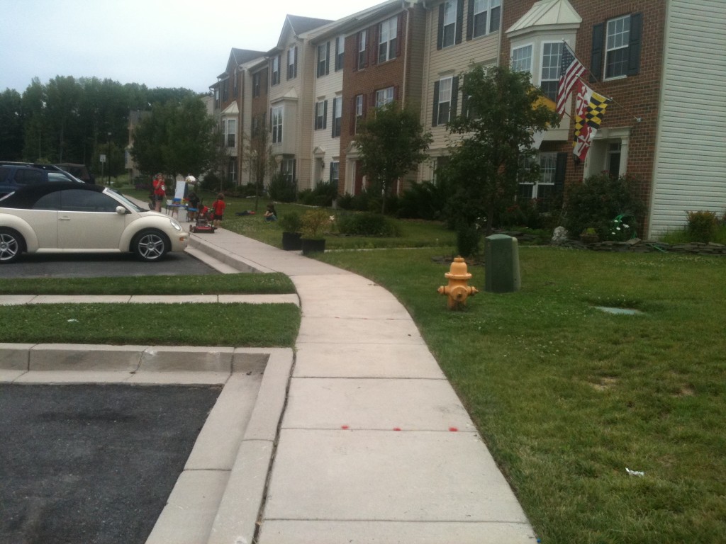 Figure 1: Recipients of BHMP subsidies were relocated to this housing development in Harford County, MD.