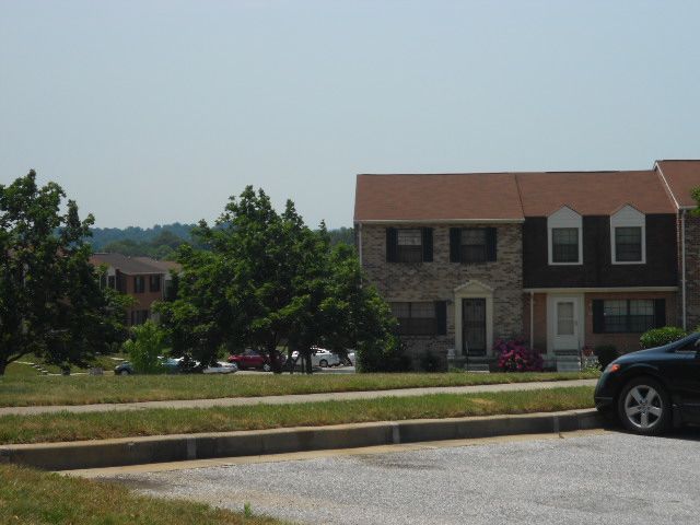 Figure 2: A curbside view of a Baltimore County BHMP location where families were relocated.